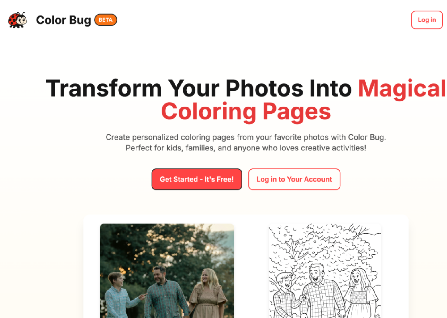 Color Bug Web Application